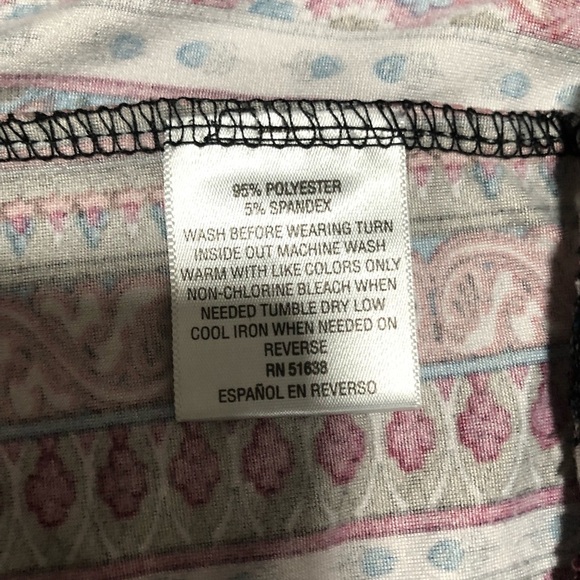 Epic Threads Girls/Juniors Boho Tribal Print Leggings - Size L - Picture 4 of 4